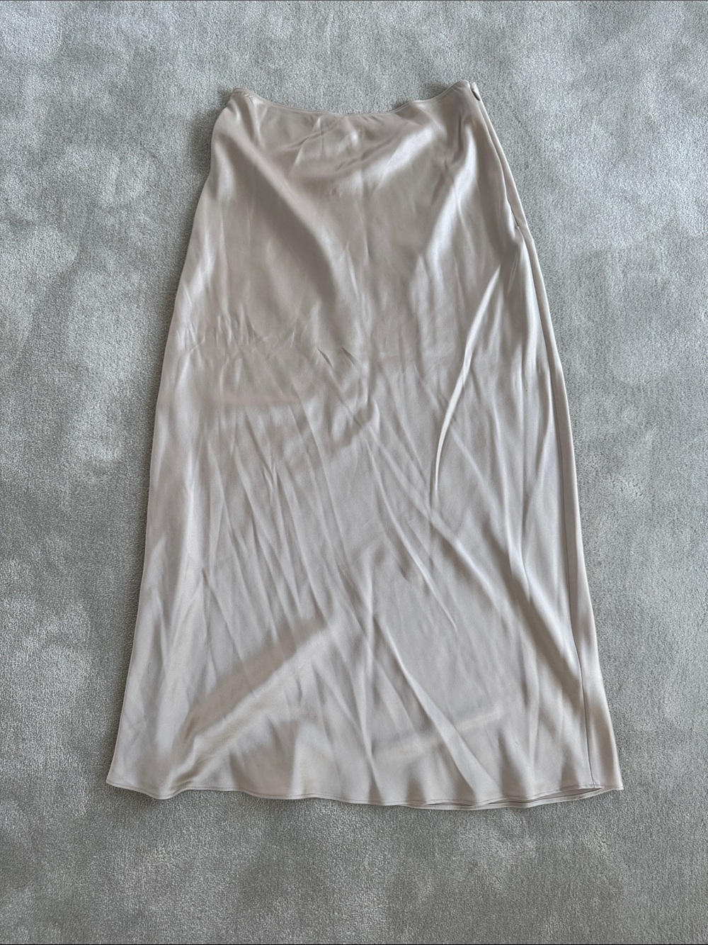 Sablyn Women's Neutral Slip Skirt - Lightweight Beige, size S